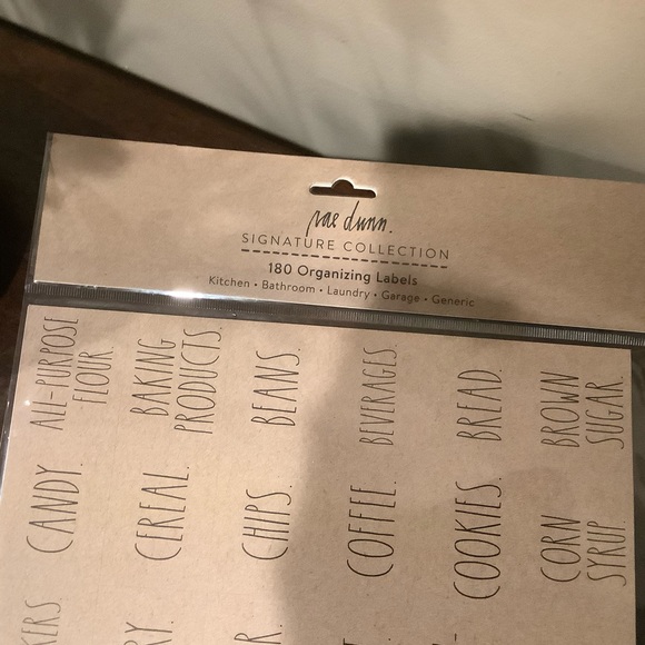 Rae Dunn Organizing Labels - Picture 2 of 3